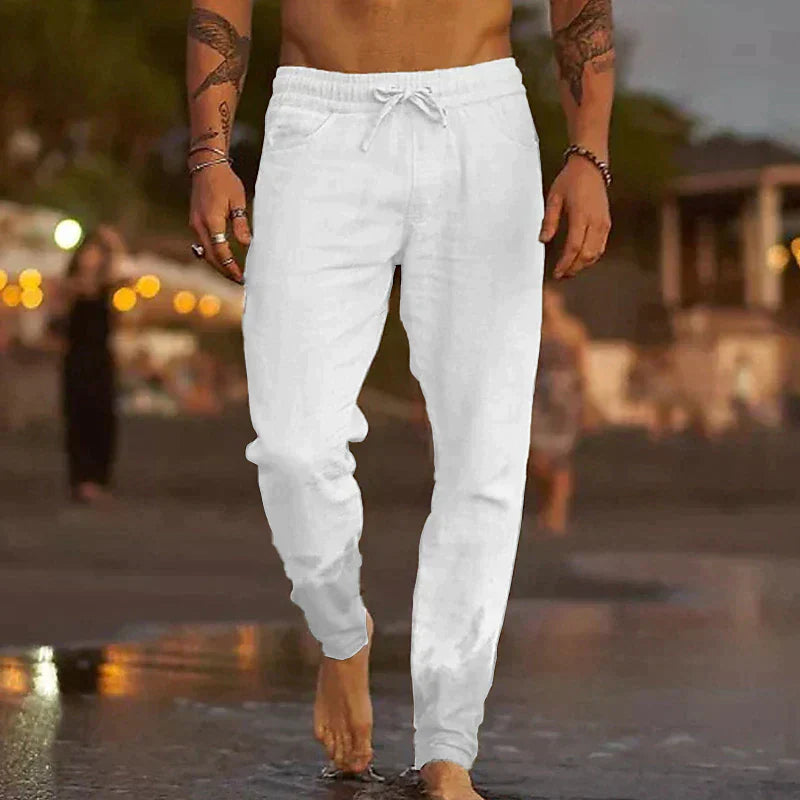 Cody | Zeitlose Leinenhose im leichten Stil für Herren