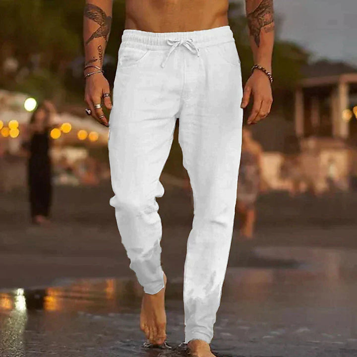 Cody | Zeitlose Leinenhose im leichten Stil für Herren