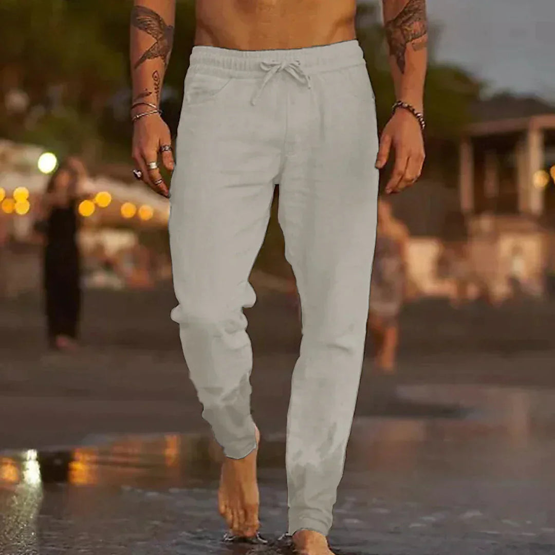 Cody | Zeitlose Leinenhose im leichten Stil für Herren