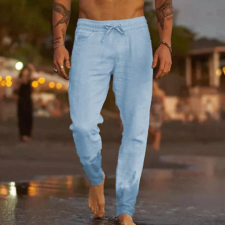 Cody | Zeitlose Leinenhose im leichten Stil für Herren