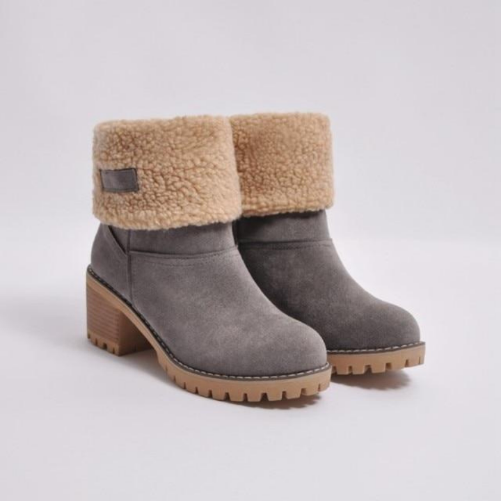 Irene | Warme & stylische Damen-Winterstiefel aus Wildleder