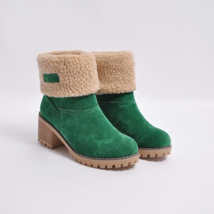 Irene | Warme & stylische Damen-Winterstiefel aus Wildleder