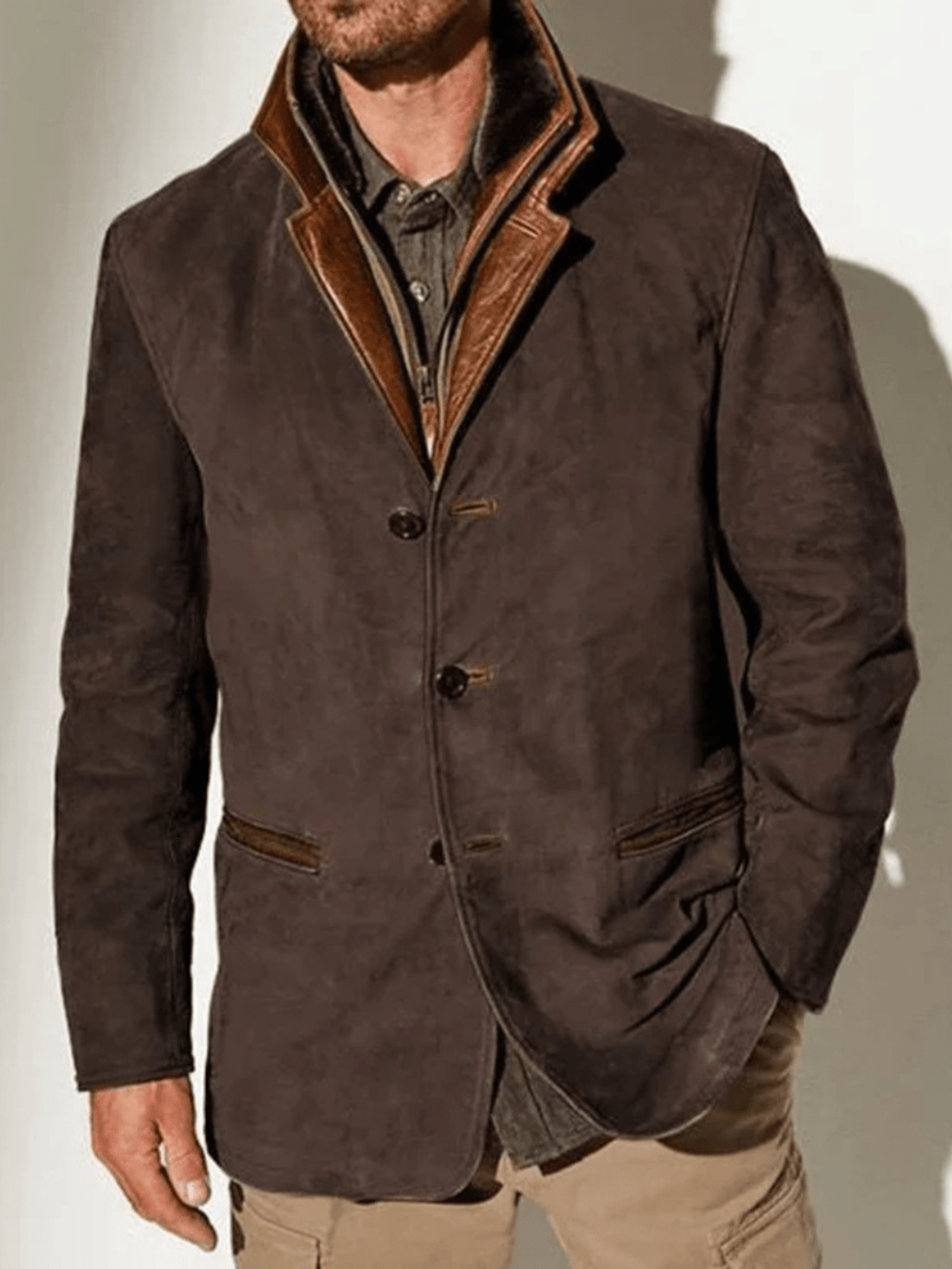 Ugo | Zeitlose Eleganz & moderner Komfort Herren Vintage Jacke